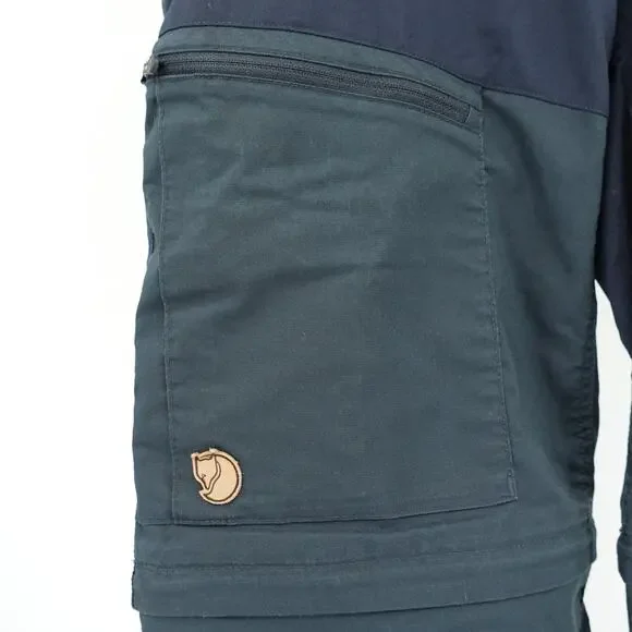 Fjallraven Hiking Pants Womens SZ 32-33R Abisko Midsummer Trouser Convertible - Picture 3 of 14